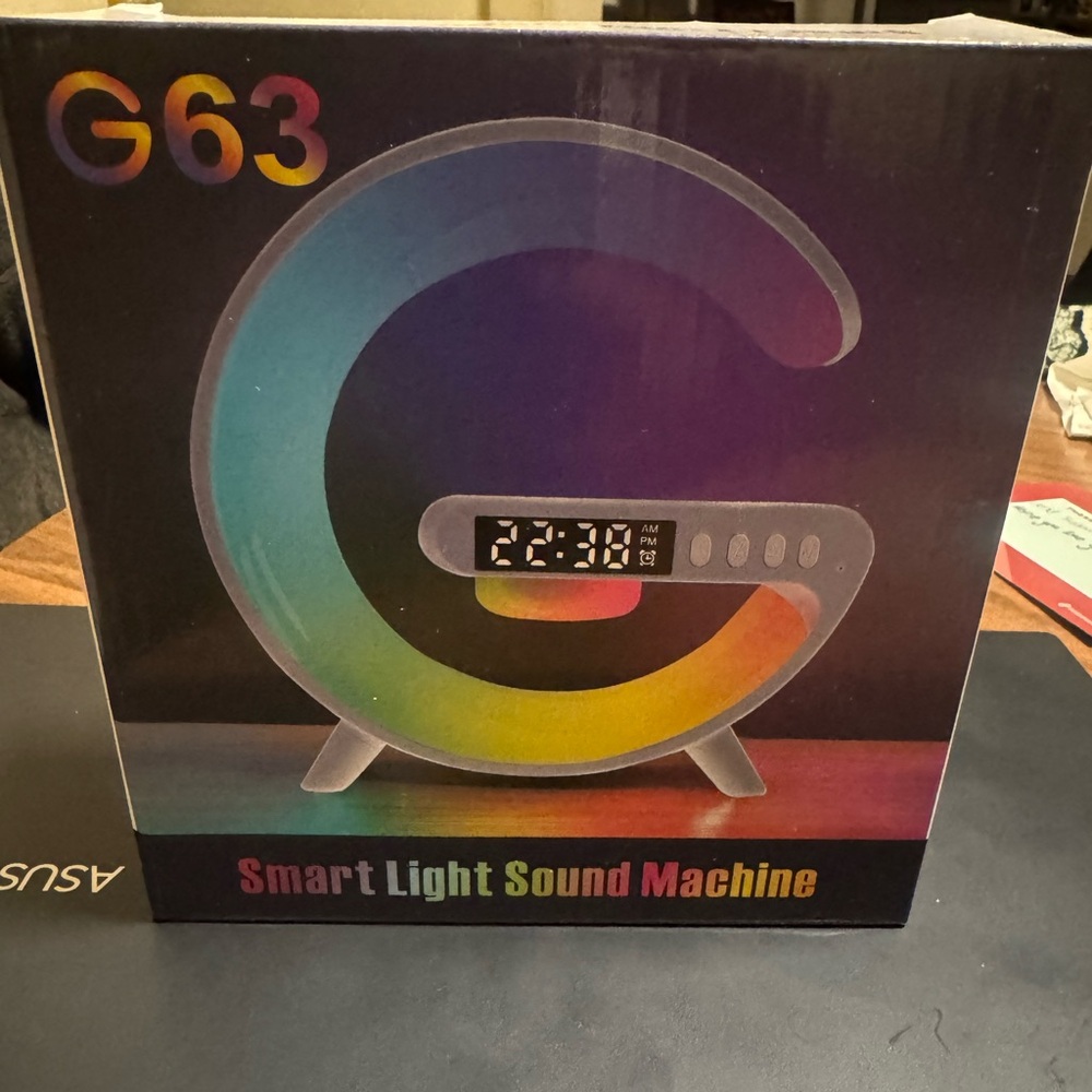 Smart Light Sound Machine with Digital Display